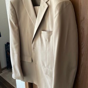 Khaki Men Suit